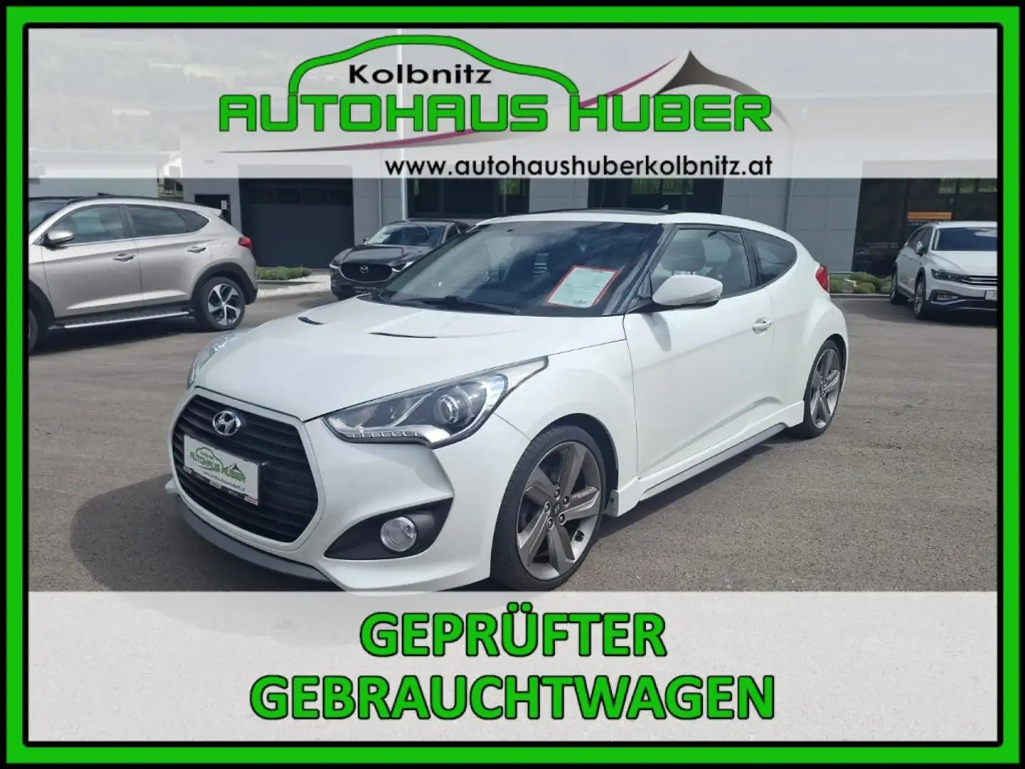 Hyundai VELOSTER 1,6 GDI Turbo Weiß - 1