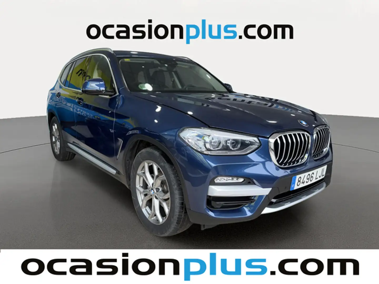 BMW X3 xDrive 20dA Bleu - 2
