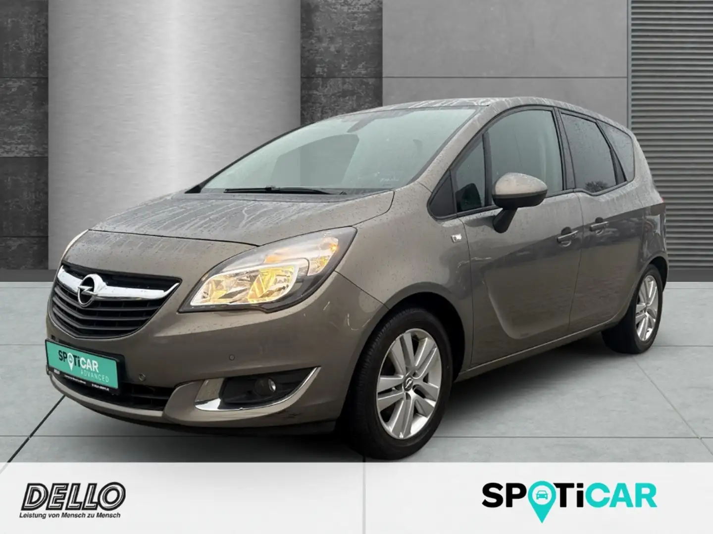 Opel Meriva 1,4 TURBO Style LenkradHZG Rückfahrkam. Temp Tel.- Grau - 1
