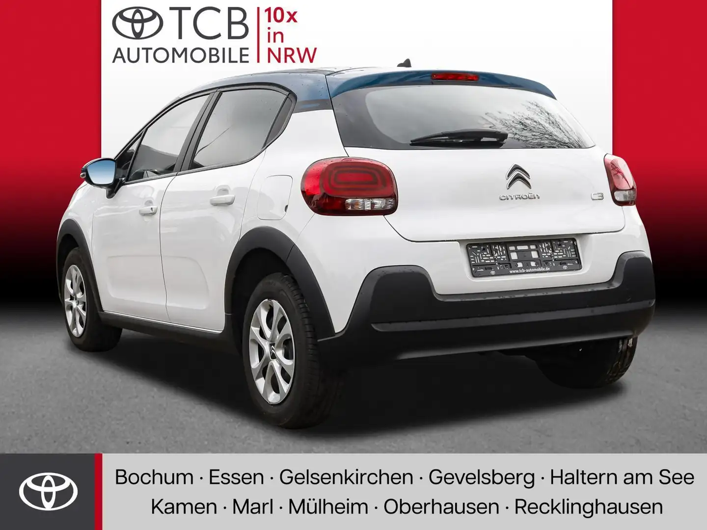 Citroen C3 PureTech Feel Stop&Start KLIMA SzHz BT ZV PDC DAB Blanco - 2