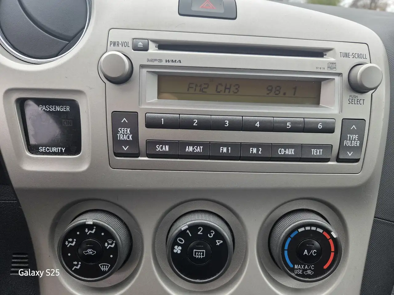 Toyota Matrix снимка Toyota Matrix