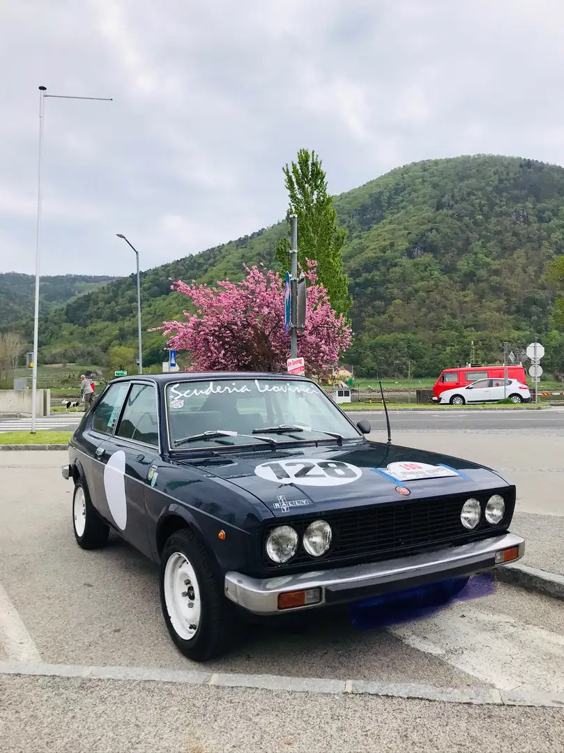 Fiat 128 3p 1300 Coupe Azul - 1