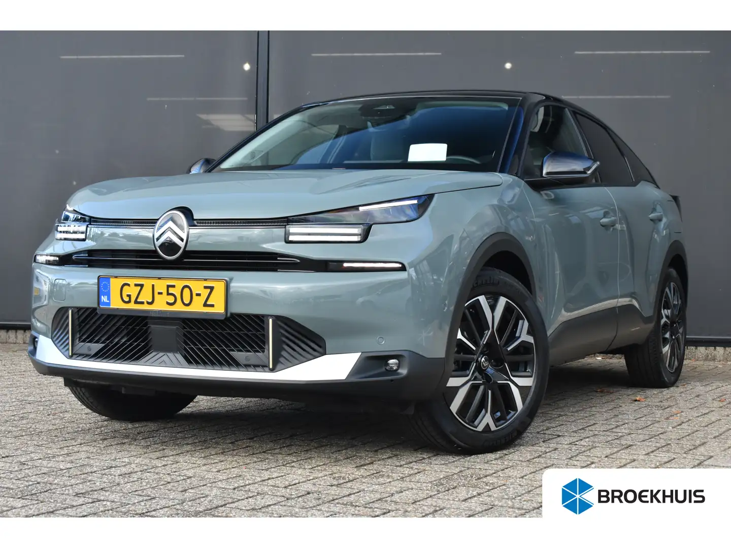 Citroen E-C4 Electric Max 156pk Extended range 54 kWh | Navigatie | Adap Grijs - 1