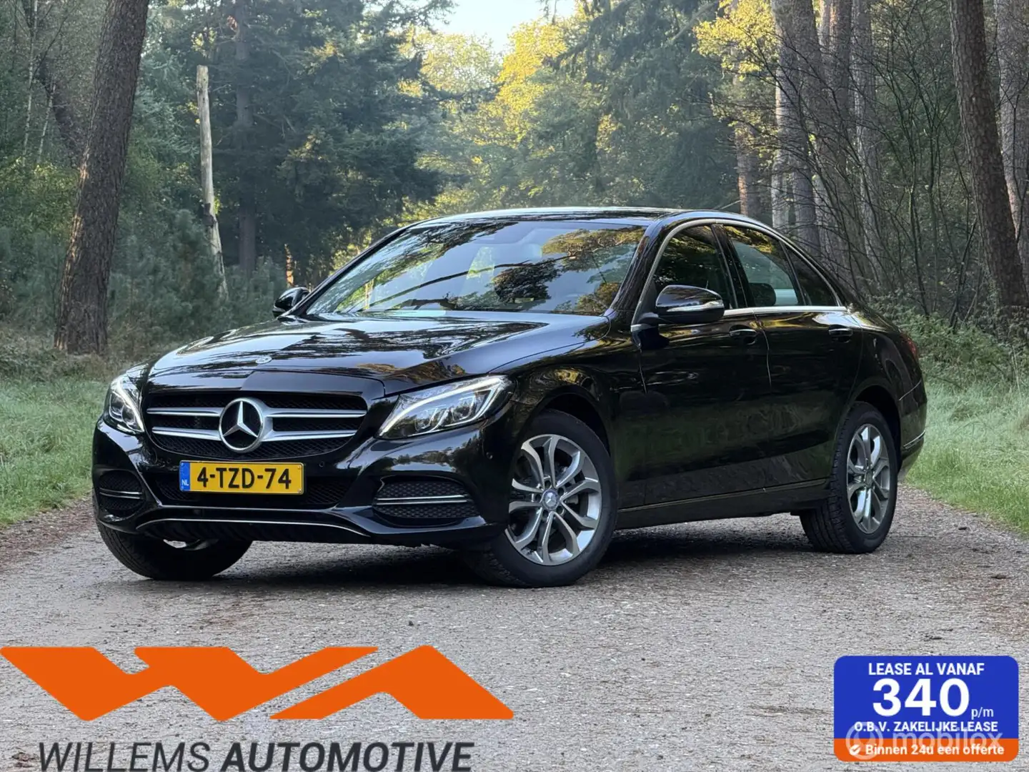Mercedes-Benz C 180 Ambition Automaat / Led Nero - 1