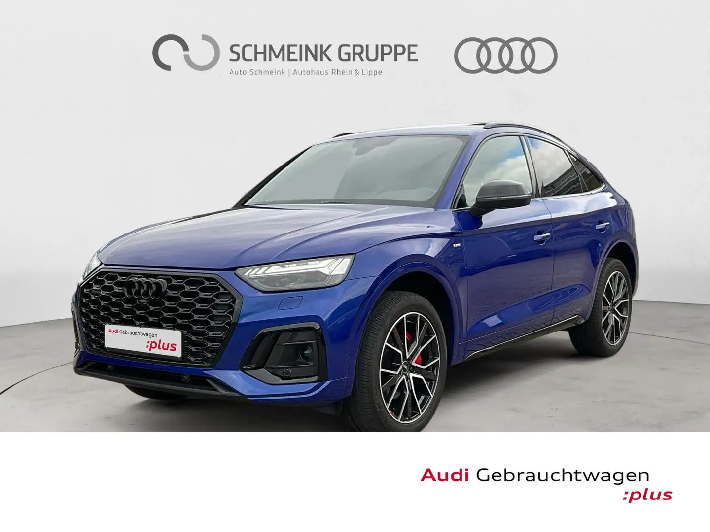 Audi Q5 40TDI Sline quattro Standhzg Matrix Blau - 1