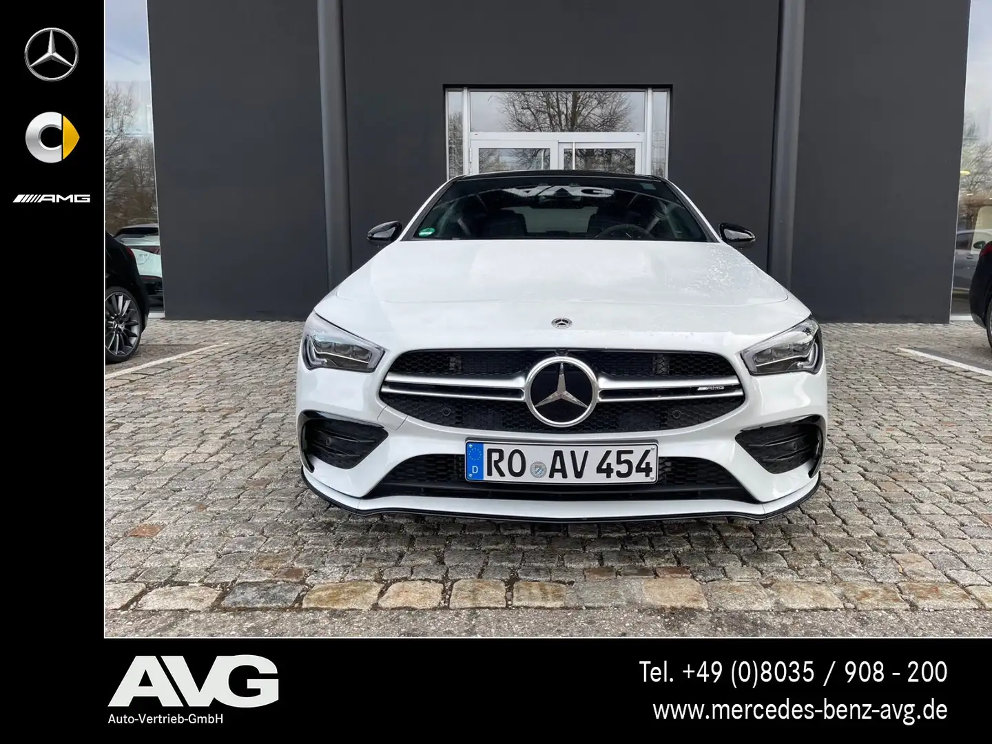 Mercedes-Benz CLA 35 AMG Mercedes-AMG CLA 35 4M Coupé Edition 55 Pano HuD Wit - 2