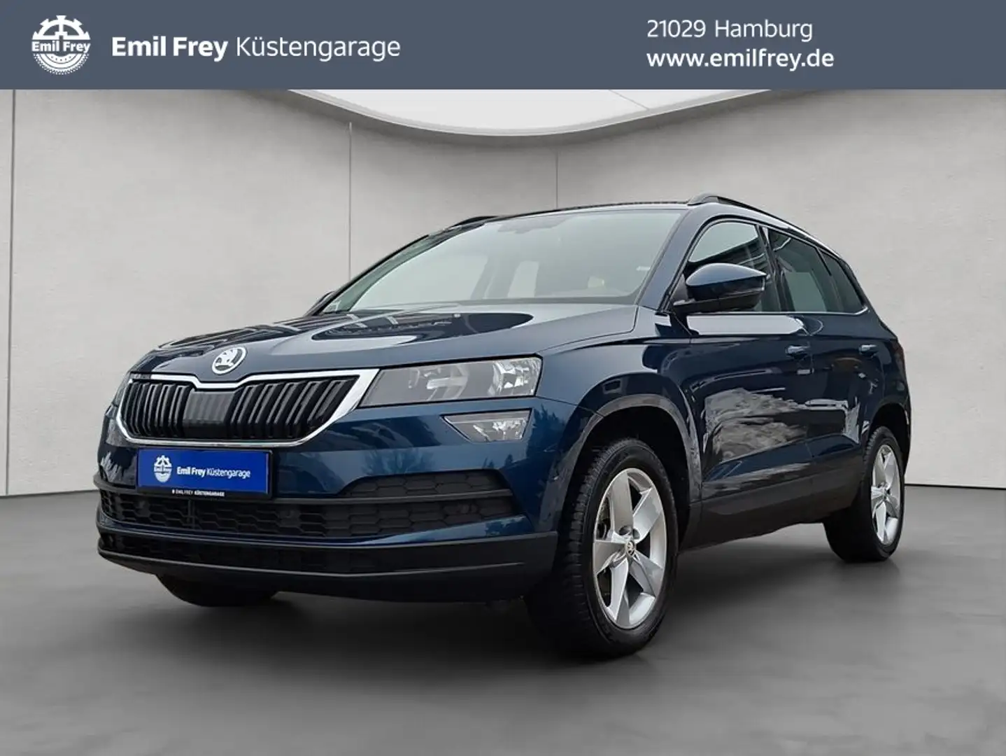Skoda Karoq 1.5 TSI ACT DSG AHK RFK NAVI PLA Blau - 1