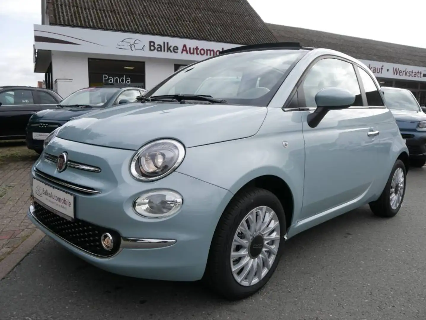 Fiat 500C 1.0 Dolcevita *Klimaauto*TFT*PDC*Alu*CarPlay*uvm! Grün - 2