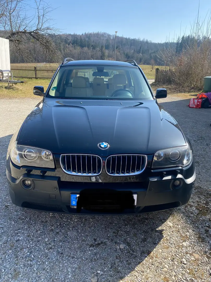 BMW X3 X3 2.5i Aut. Schwarz - 1