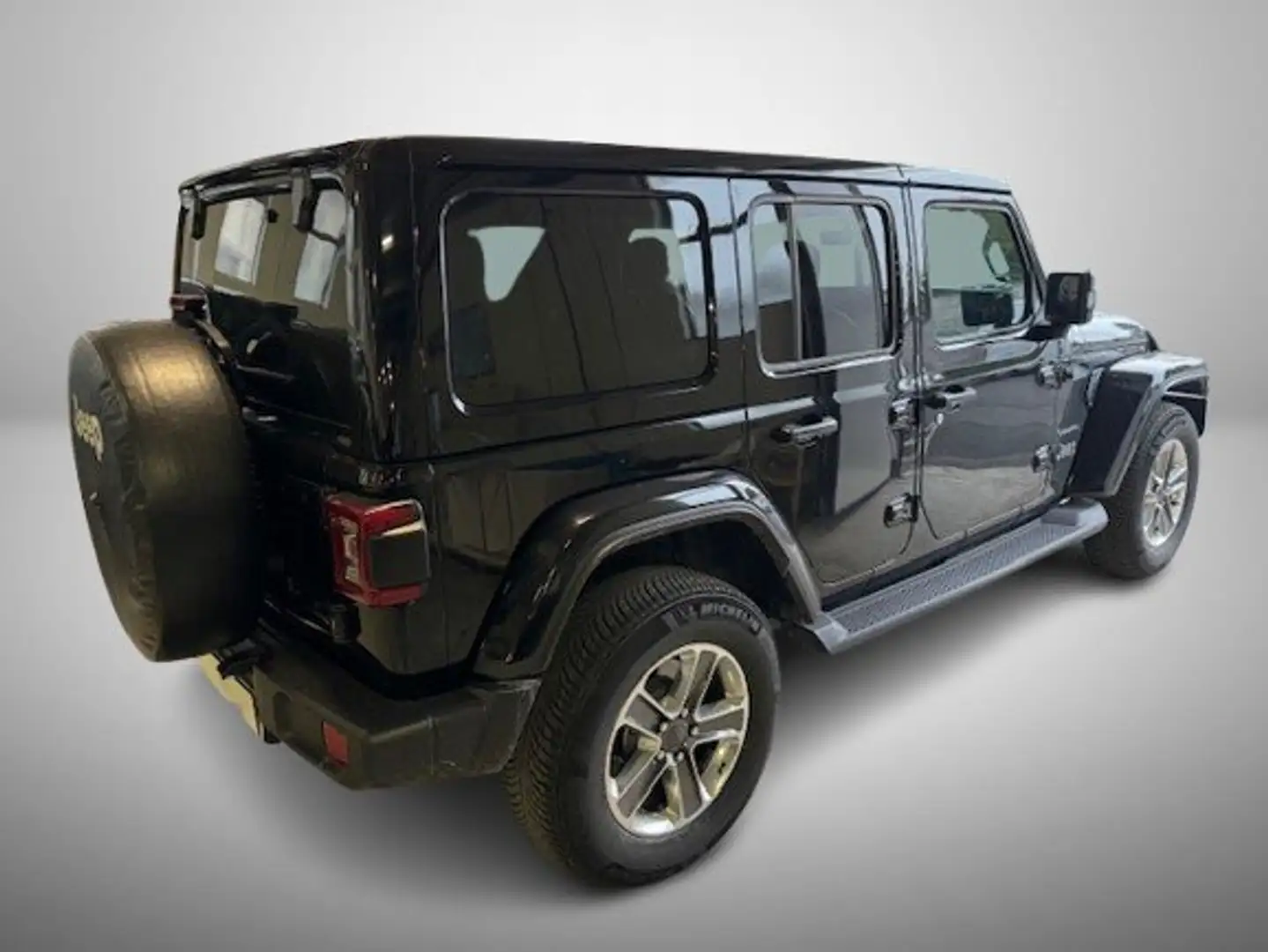 Jeep Wrangler Wrangler IV 2018 Unlimited 2.0 turbo Sahara auto Schwarz - 2