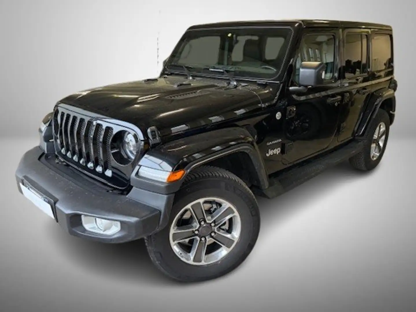 Jeep Wrangler Wrangler IV 2018 Unlimited 2.0 turbo Sahara auto Schwarz - 1
