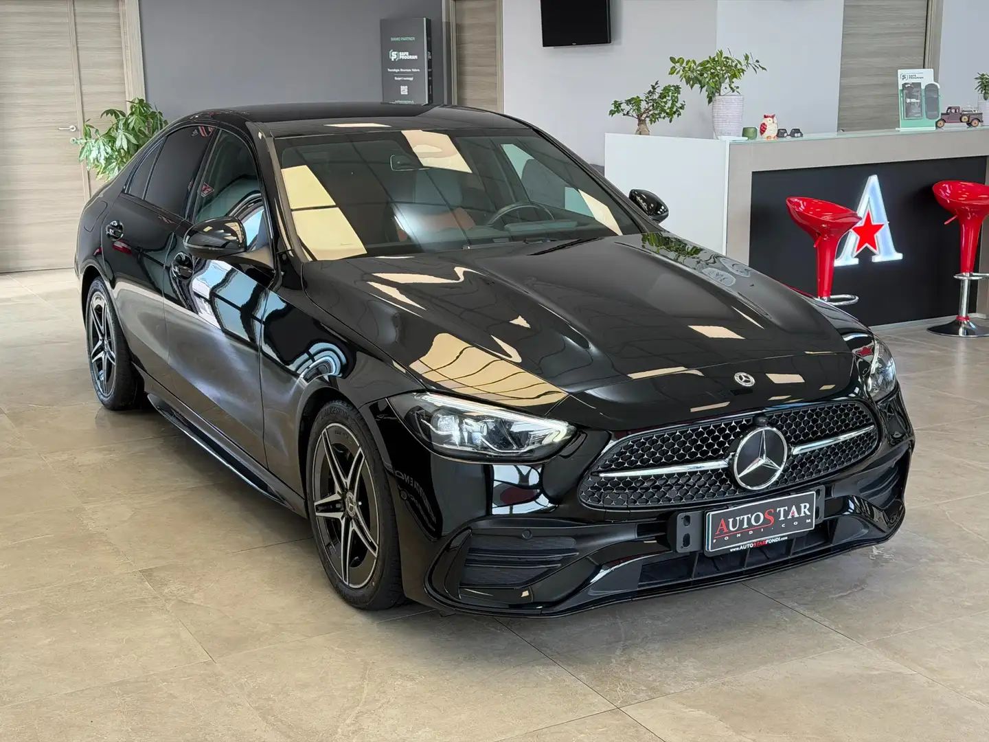 Mercedes-Benz C 300 C 300 d mhev Premium 4matic auto Nero - 2