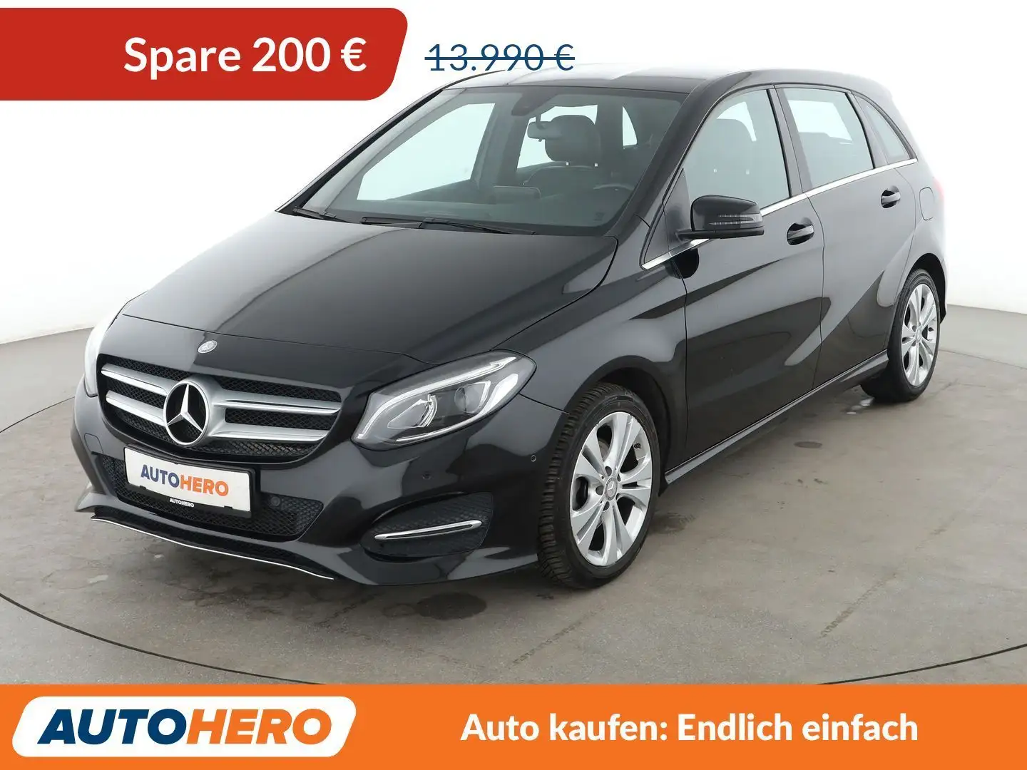 Mercedes-Benz B 180 B 180 Urban*NAVI*LED*AHK*PDC*SHZ* Noir - 1