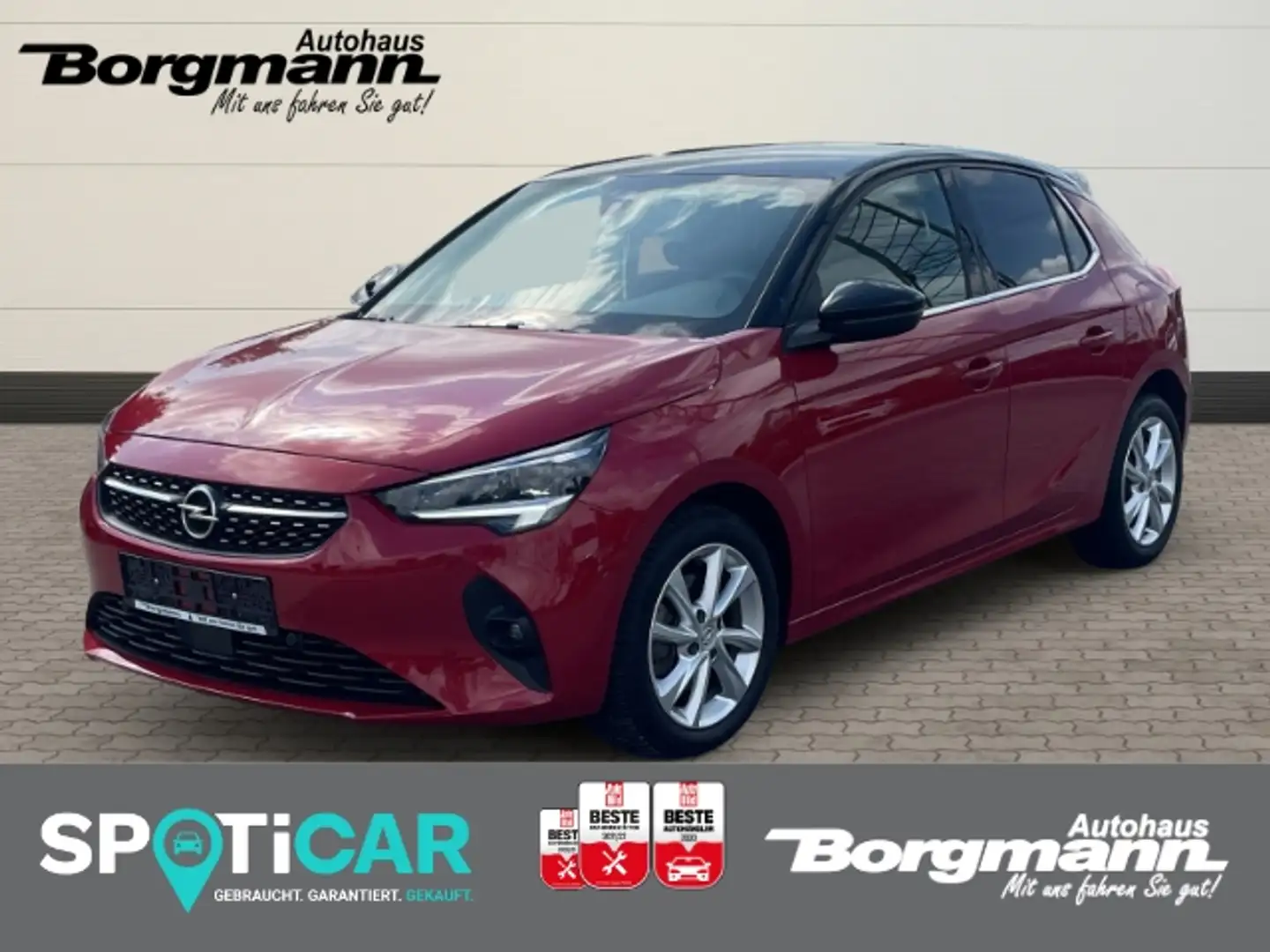 Opel Corsa Elegance 1.2 Turbo Bluetooth - Rückfahrkamera - Si Rot - 1
