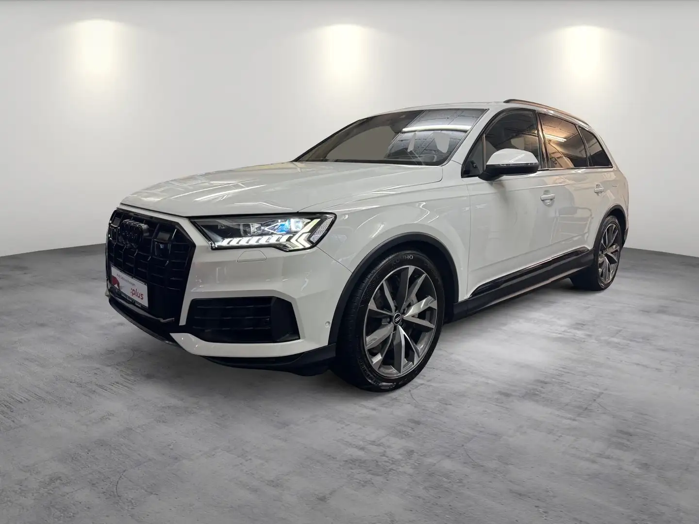 Audi Q7 55 TFSIe qu S line MATRIX AHK 360° HUD PANO Weiß - 2
