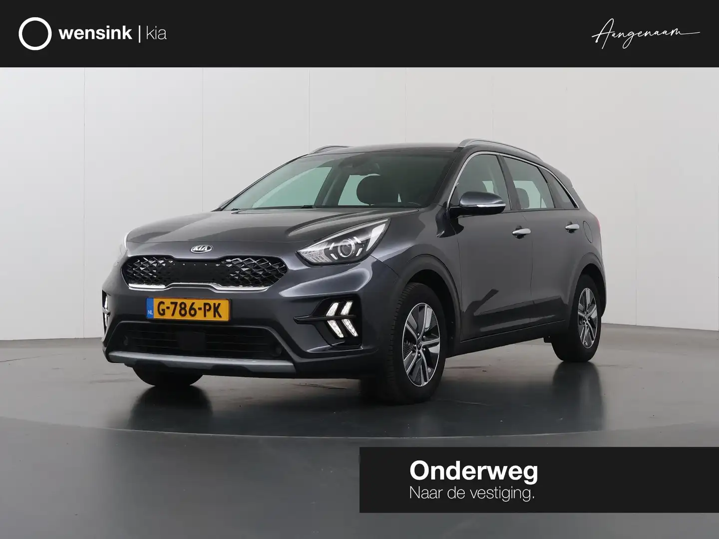 Kia Niro 1.6 GDi Hybrid DynamicLine | Navigatie | Parkeerca Grau - 1