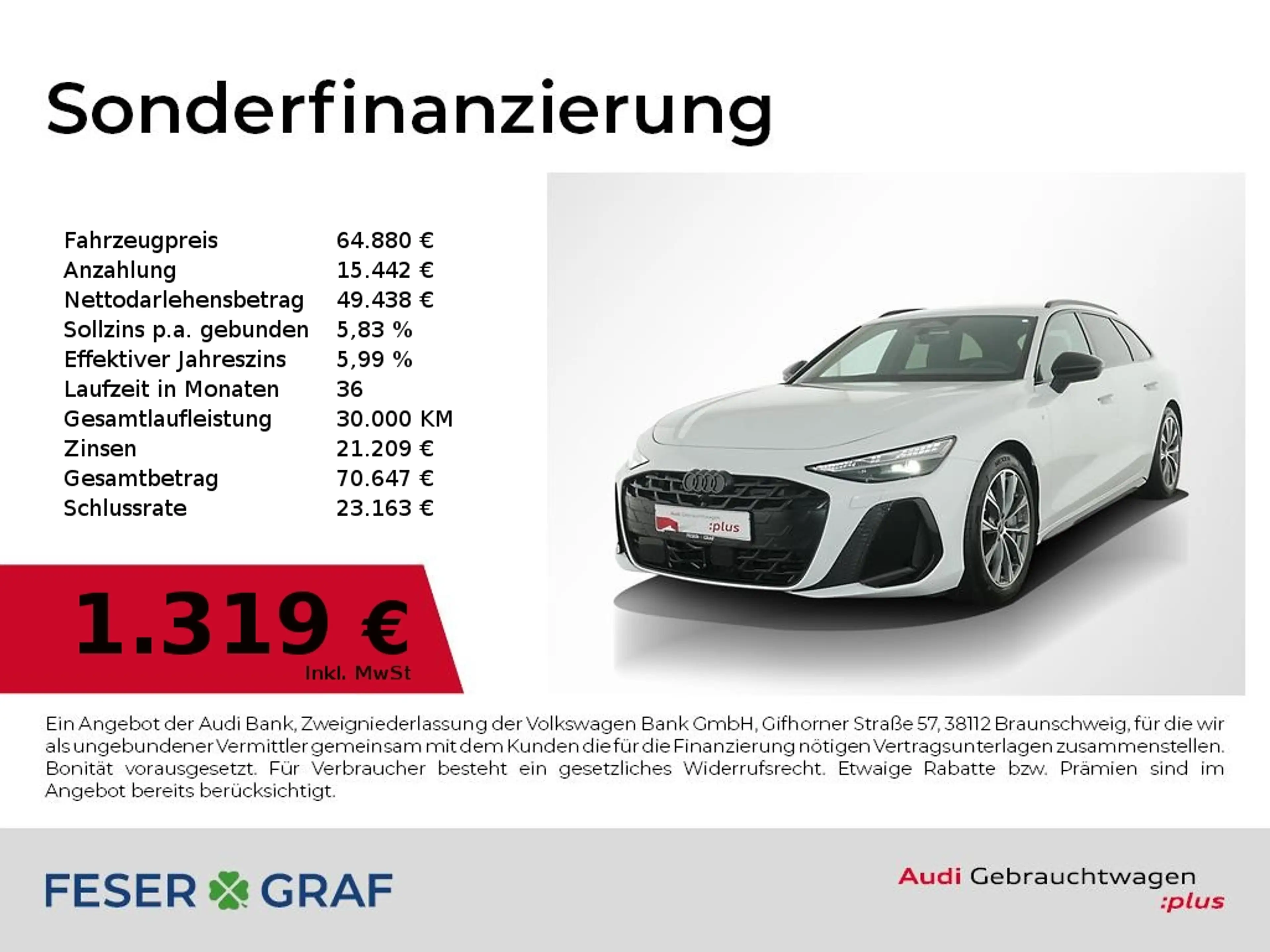 Audi A6 Avant 2.0 TDI quattro AHK/ Matrix / Navi / virtual