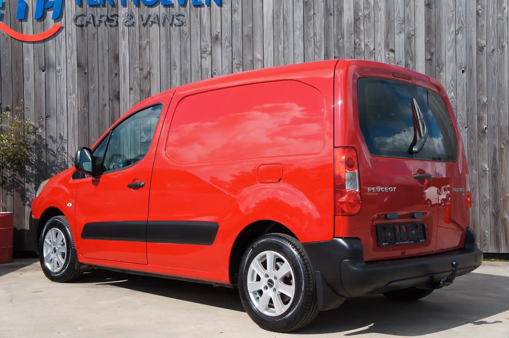 Peugeot Partner 1.6 e-HDi L1H1 Klima 2-Sitze AHK 66KW E5 Rot - 2