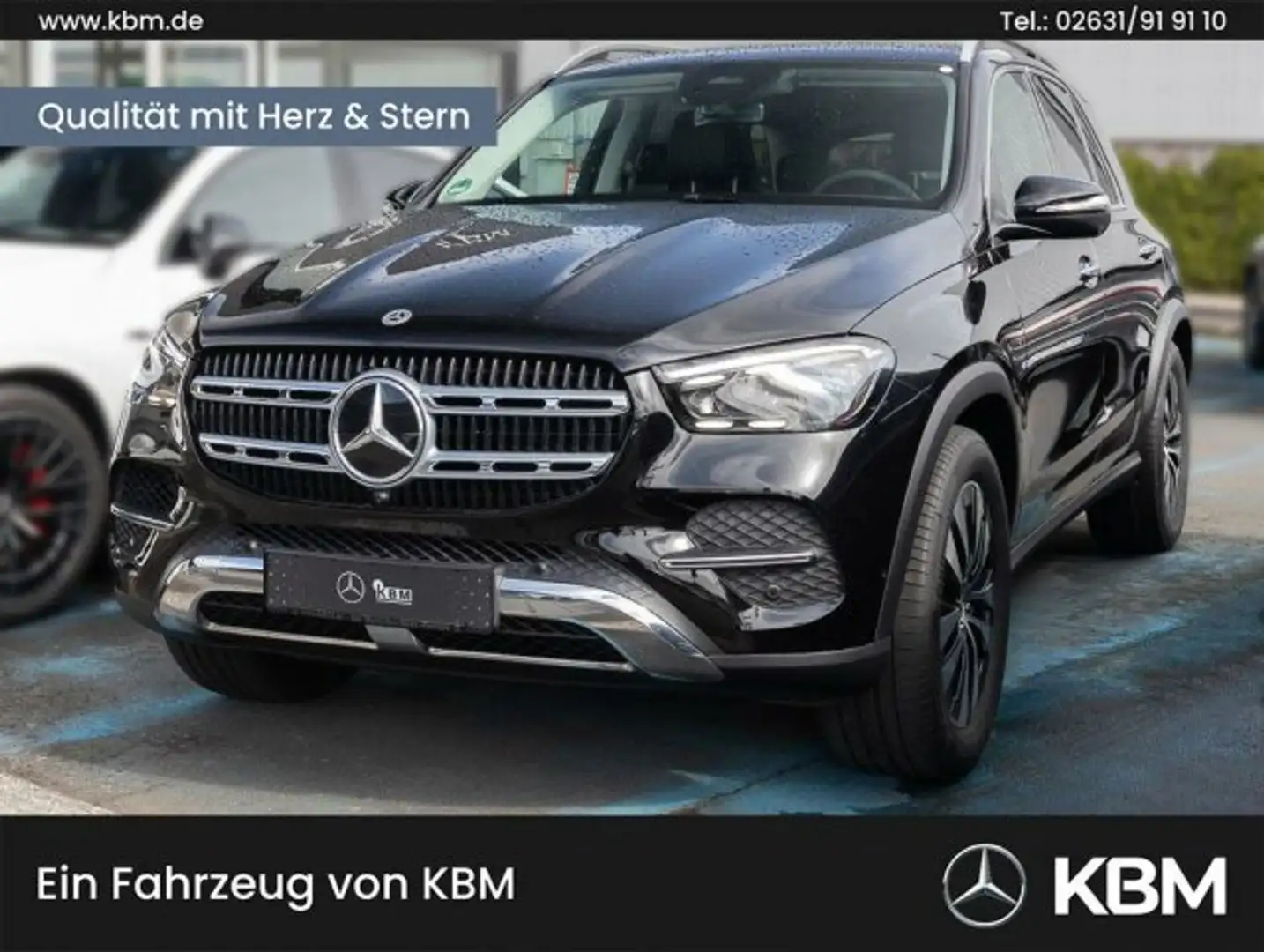 Mercedes-Benz GLE 450 GLE 450 d 4M ADV+°KEYL°BURM°360°AHK°LMR20°TWA° Black - 1