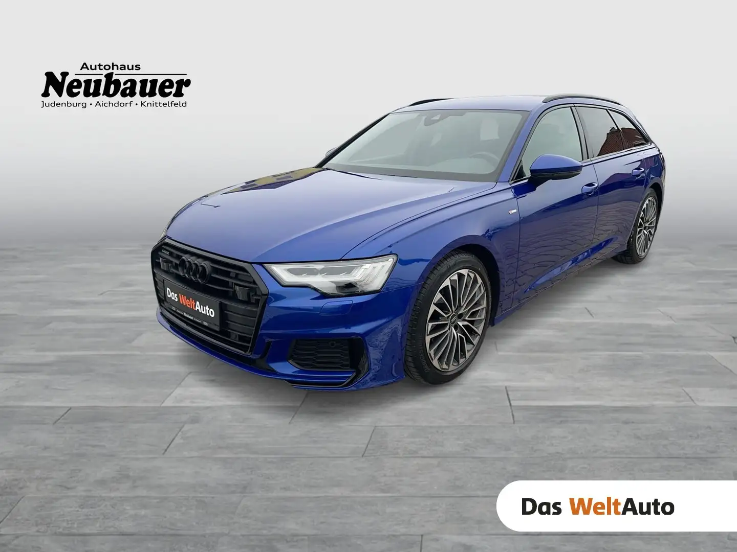Audi A6 55 TFSI e quattro Sport Blau - 1