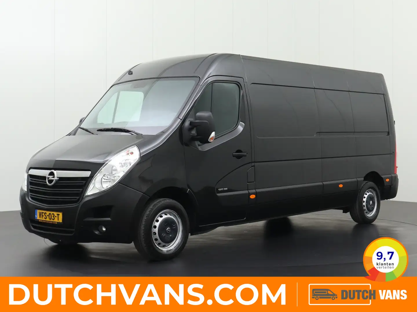 Opel Movano 2.3CDTI 145PK BiTurbo L3H2 | ECC | Camera | 3-Pers Zwart - 1