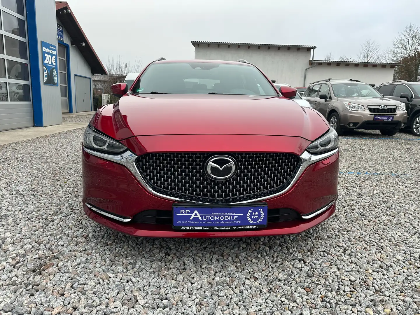 Mazda 6 Sports-Line 2.2 D KLIMA NAVI AHK PDC KAMERA Rojo - 1
