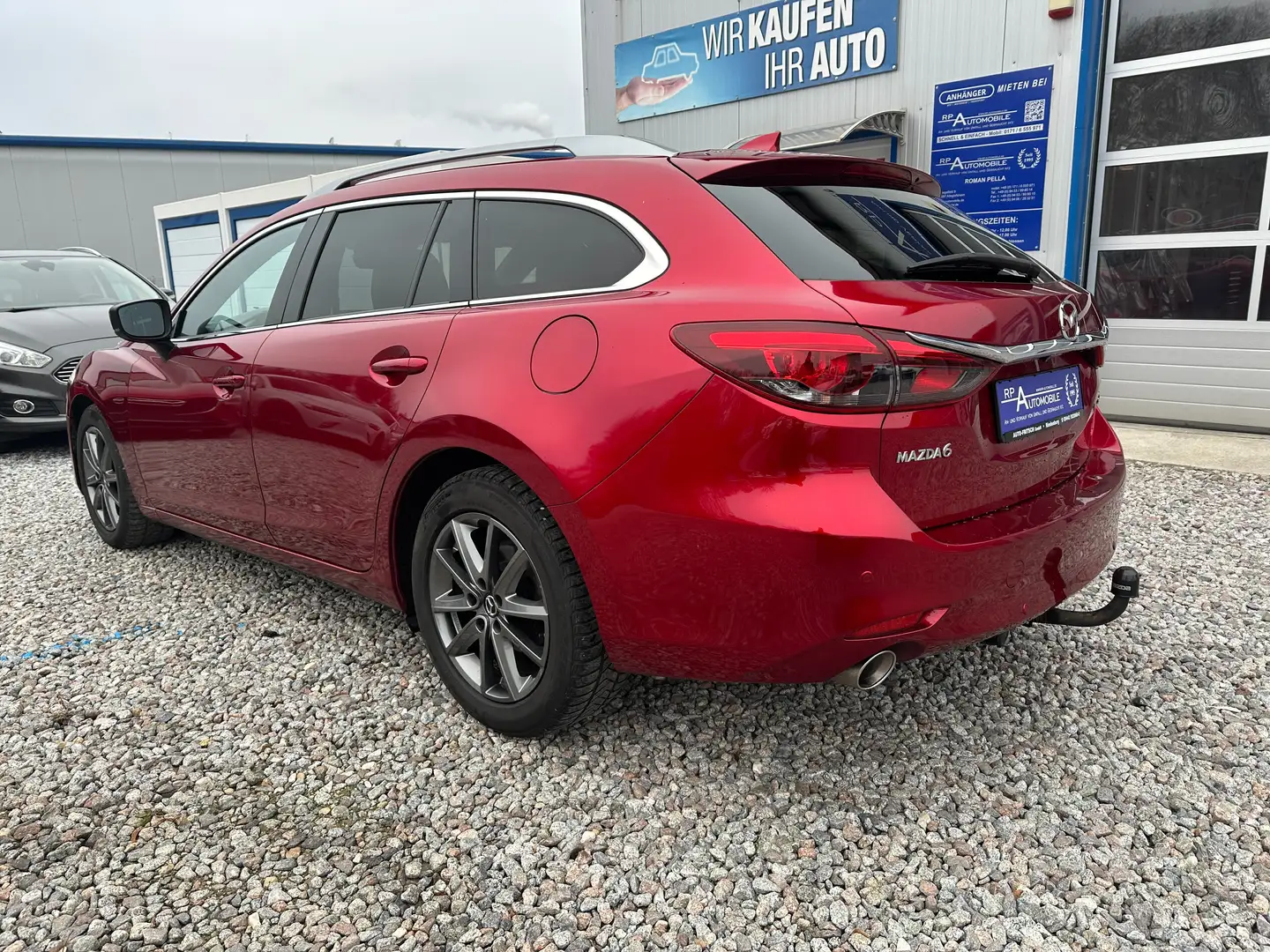 Mazda 6 Sports-Line 2.2 D KLIMA NAVI AHK PDC KAMERA Rouge - 2