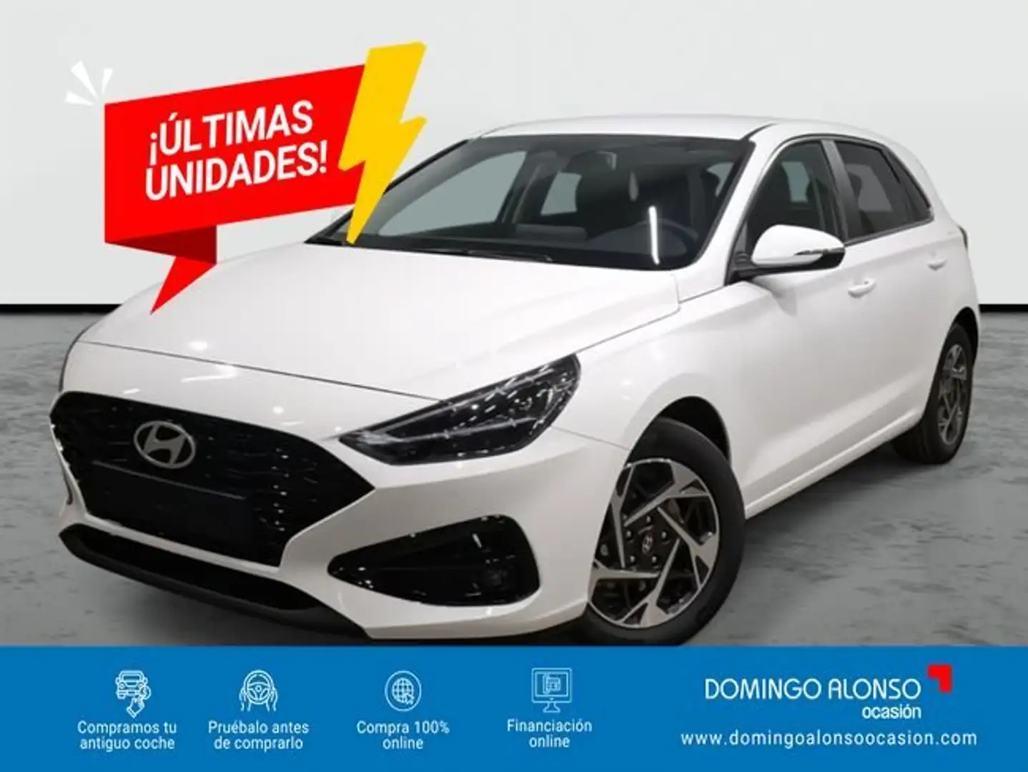 Hyundai i30 FL2 1.0 T-GDi 73,5 kW (100 CV) Híbrido 48V MT6 2W Blanco - 1