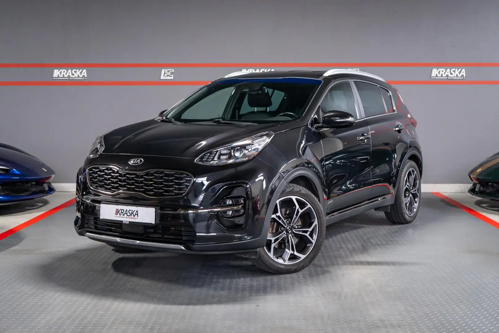Kia Sportage 1.6 TGDI GT-Line 4WD RFK JBL 4xSHZ LHZ Nero - 2