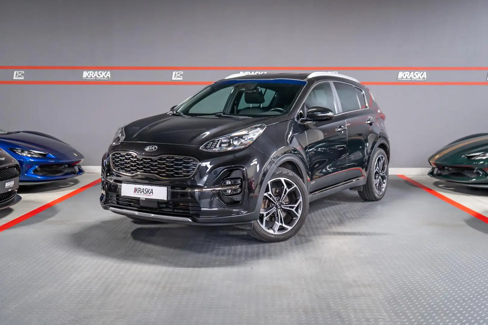 Kia Sportage 1.6 TGDI GT-Line 4WD RFK JBL 4xSHZ LHZ Nero - 1