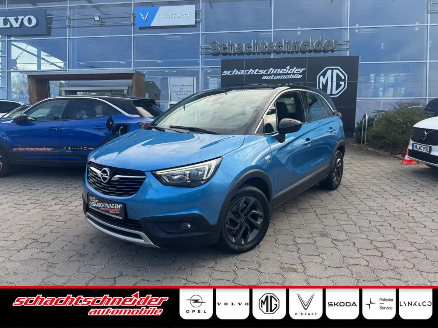 Opel Crossland X 1.2 120 Jahre+Kamera+Allwetter+ Blau - 1