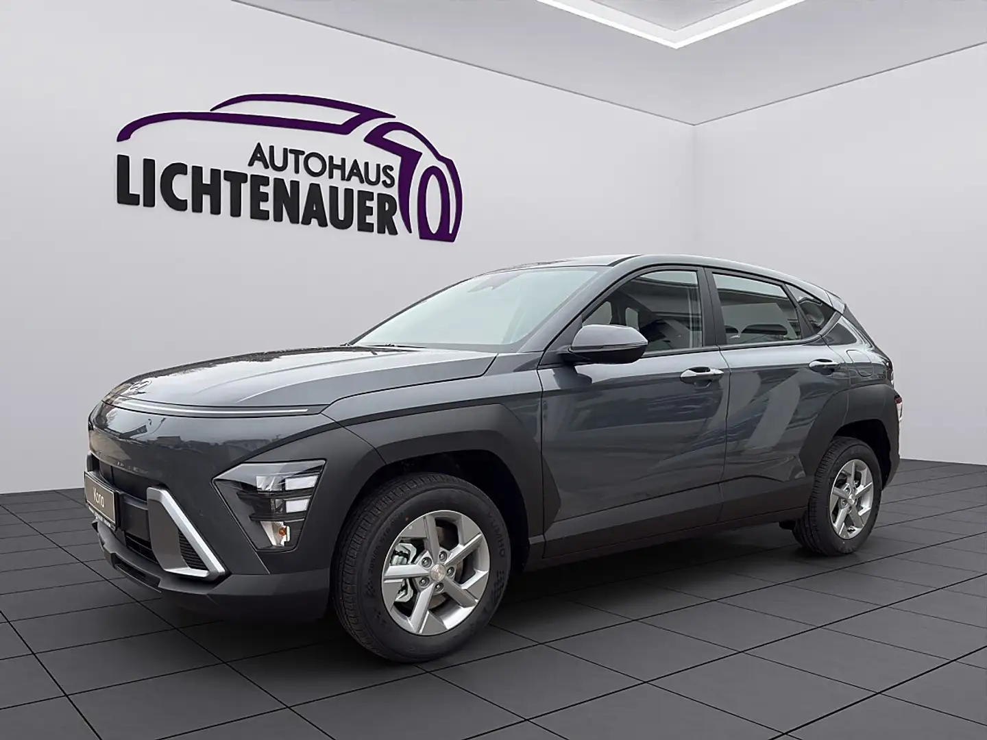 Hyundai KONA Kona 1,0 T-GDi 2WD Smart Line Grau - 1