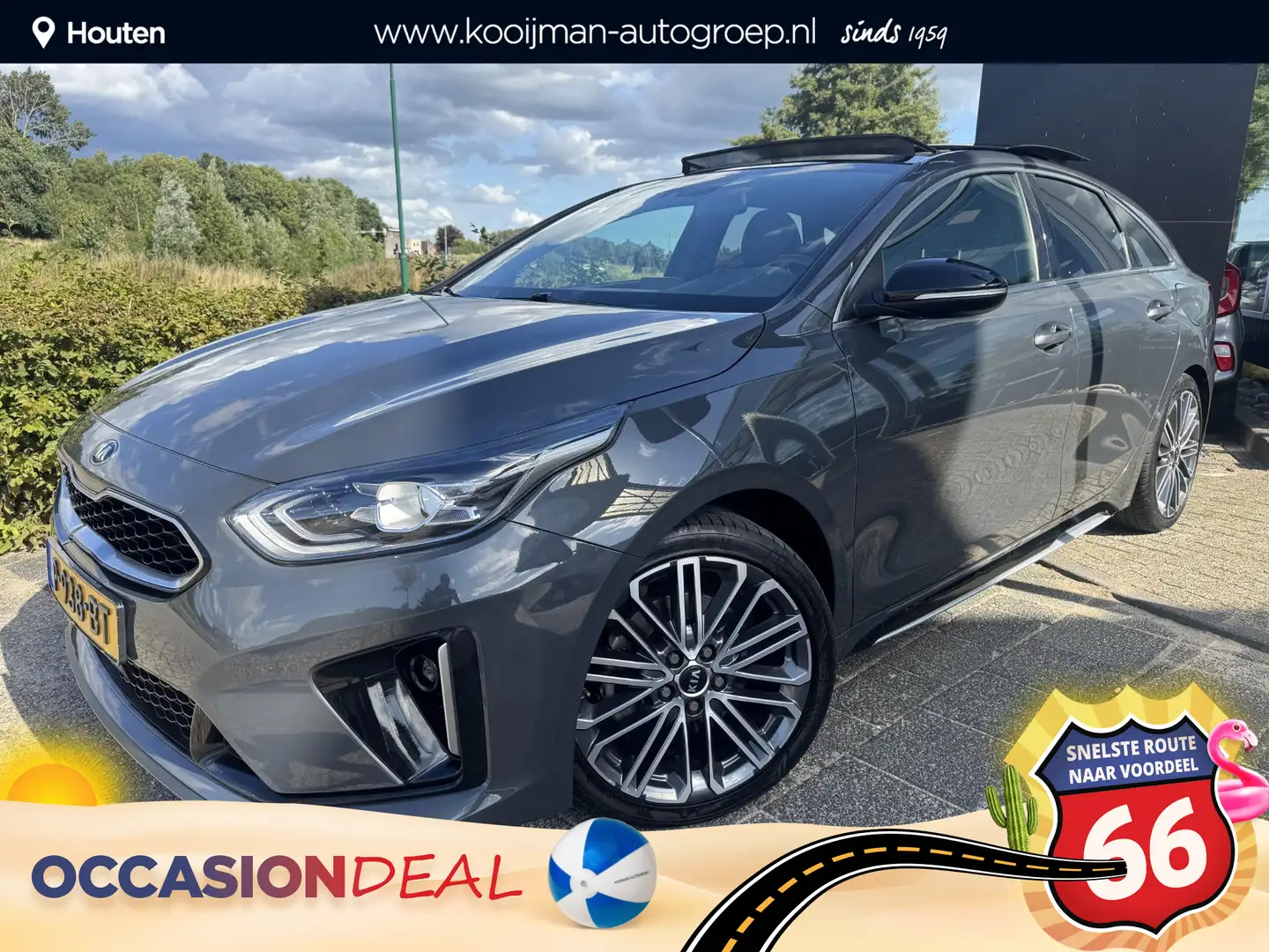 Kia ProCeed / pro_cee'd 1.4 T-GDI GT-PlusLine | Dealeronderhouden | Schuif Grijs - 1