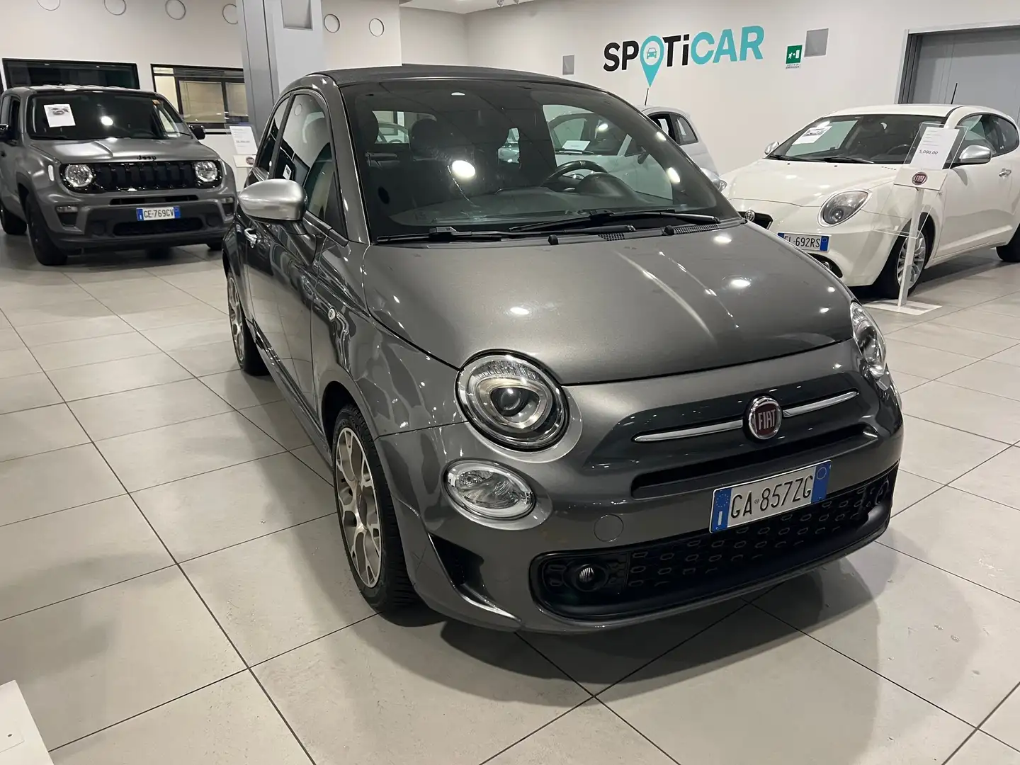 Fiat 500C 500C 1.2 Dolcevita 69cv dualogic my20 Gris - 2