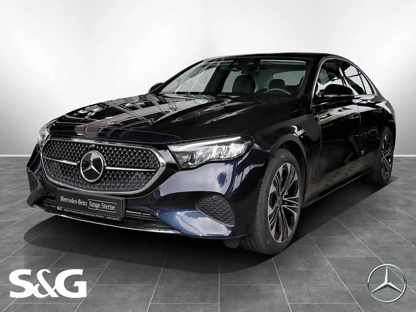 Mercedes-Benz E 300 de Limousine AVANTGARDE BURMESTER+19 ZOLL Blauw - 1