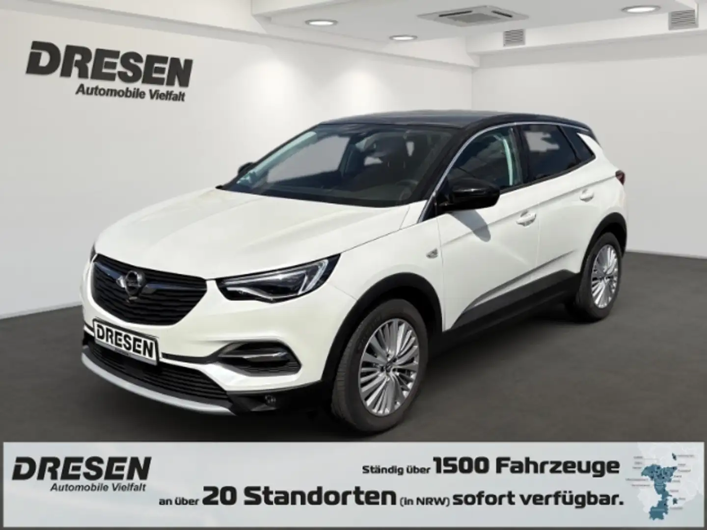 Opel Grandland X INNOVATION 1.5 Navi 360 Kamera LED Kurvenlicht El. Weiß - 1