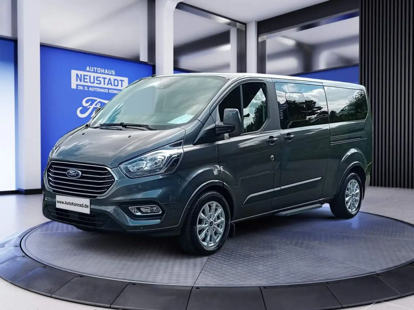 Ford Tourneo Custom L2 Trend *SichtPk3*Navi*Kamera* Сірий - 1