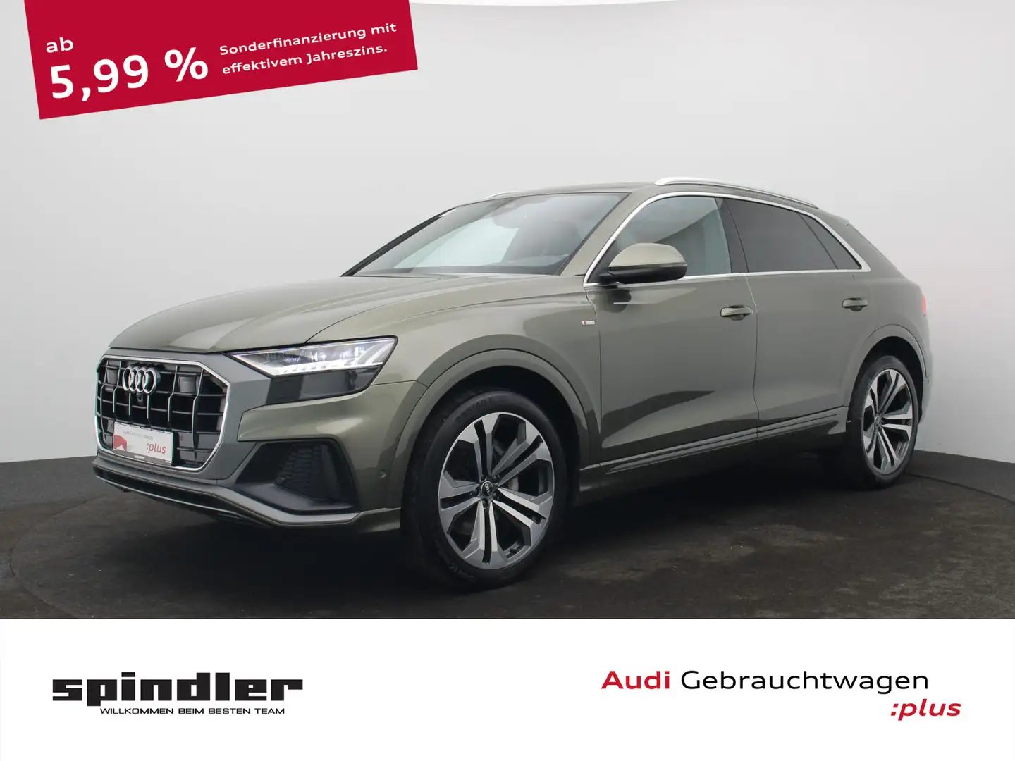 Audi Q8 S-Line 50 TDI quattro / Pano, HD-Matrix, B&O Vert - 1