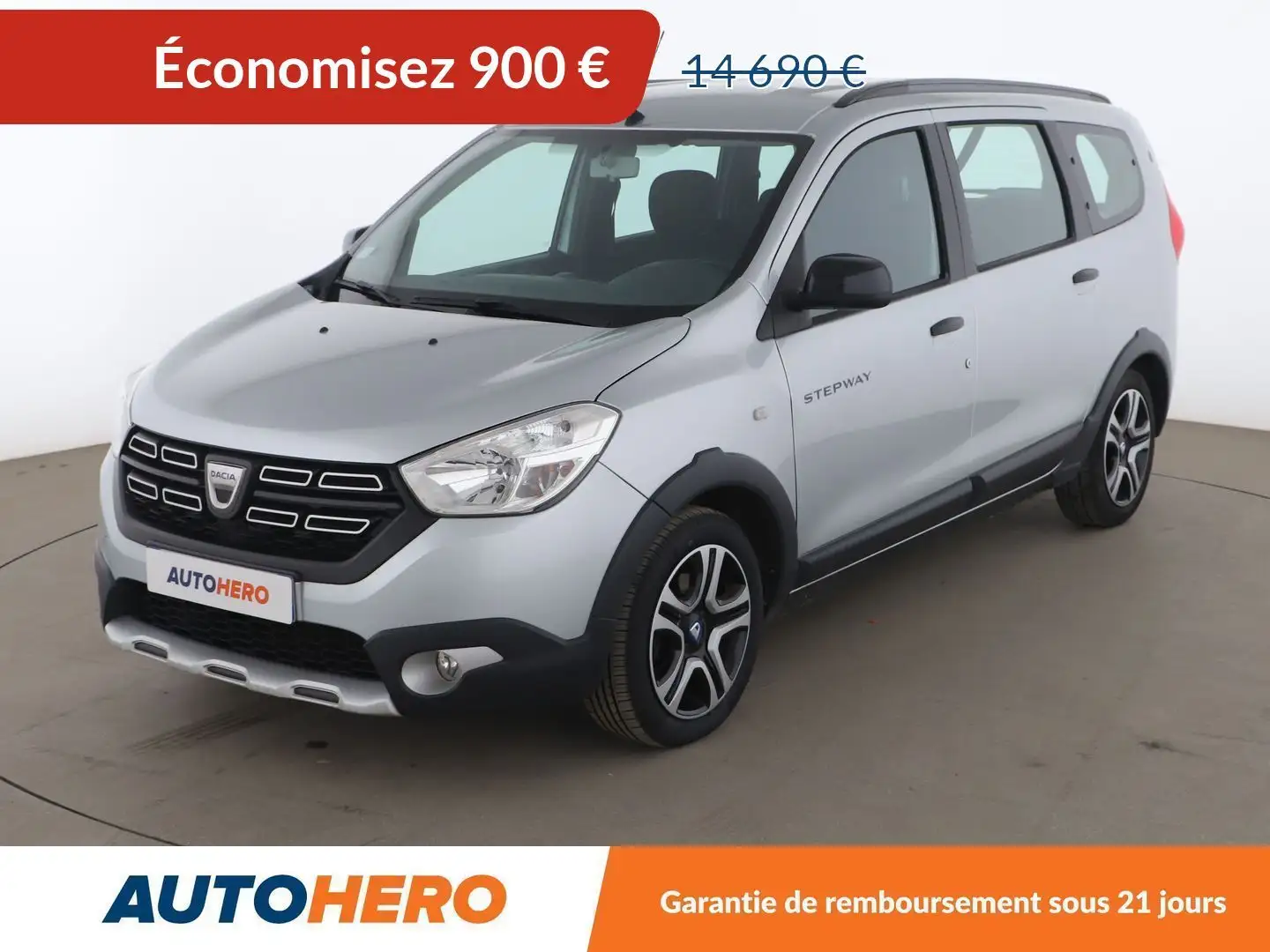 Dacia Lodgy 1.5 Blue dCi 15 ans Gris - 1