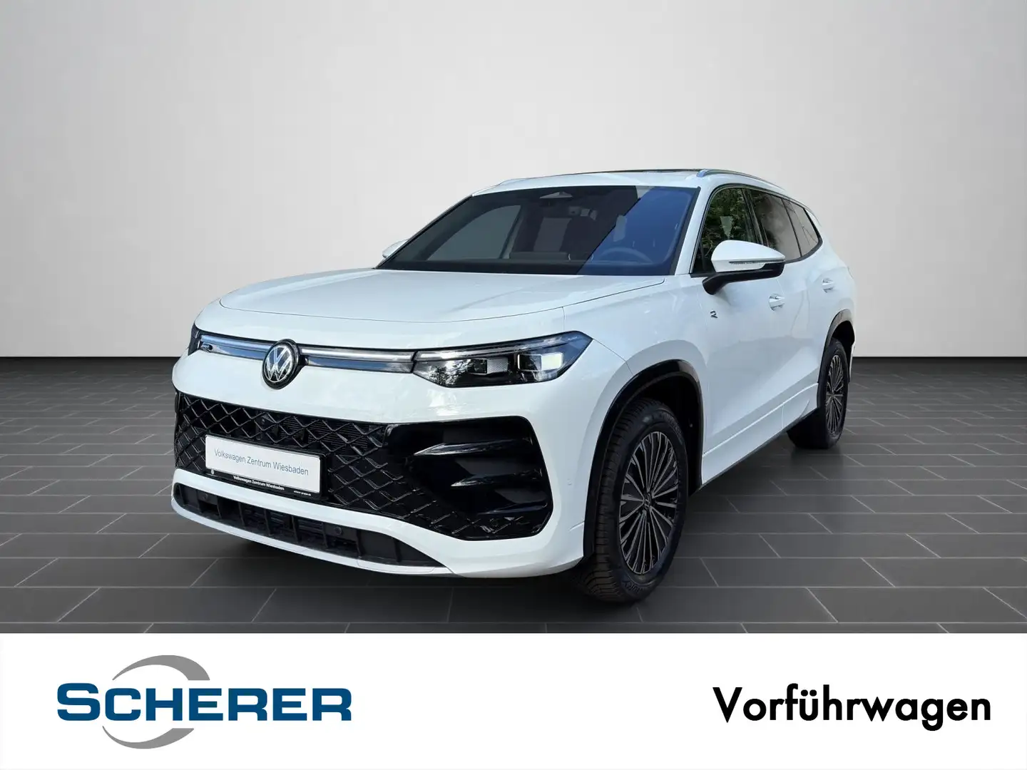 Volkswagen Tayron R-Line 2.0 TDI DSG *PANO *AHK *HARMAN *IQ Weiß - 1