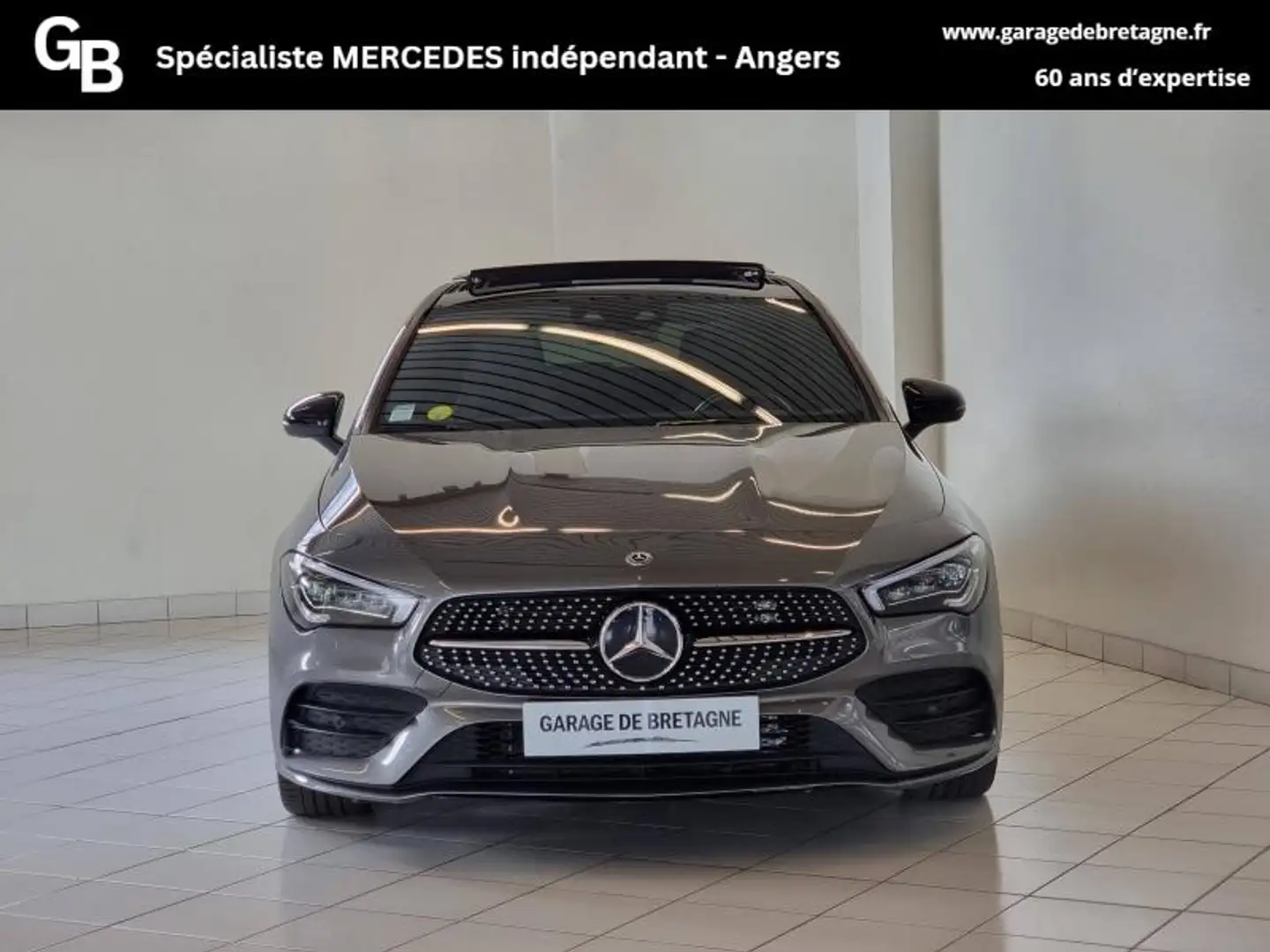 Mercedes-Benz CLA 220 220 d 190ch AMG Line 8G-DCT Gris - 2