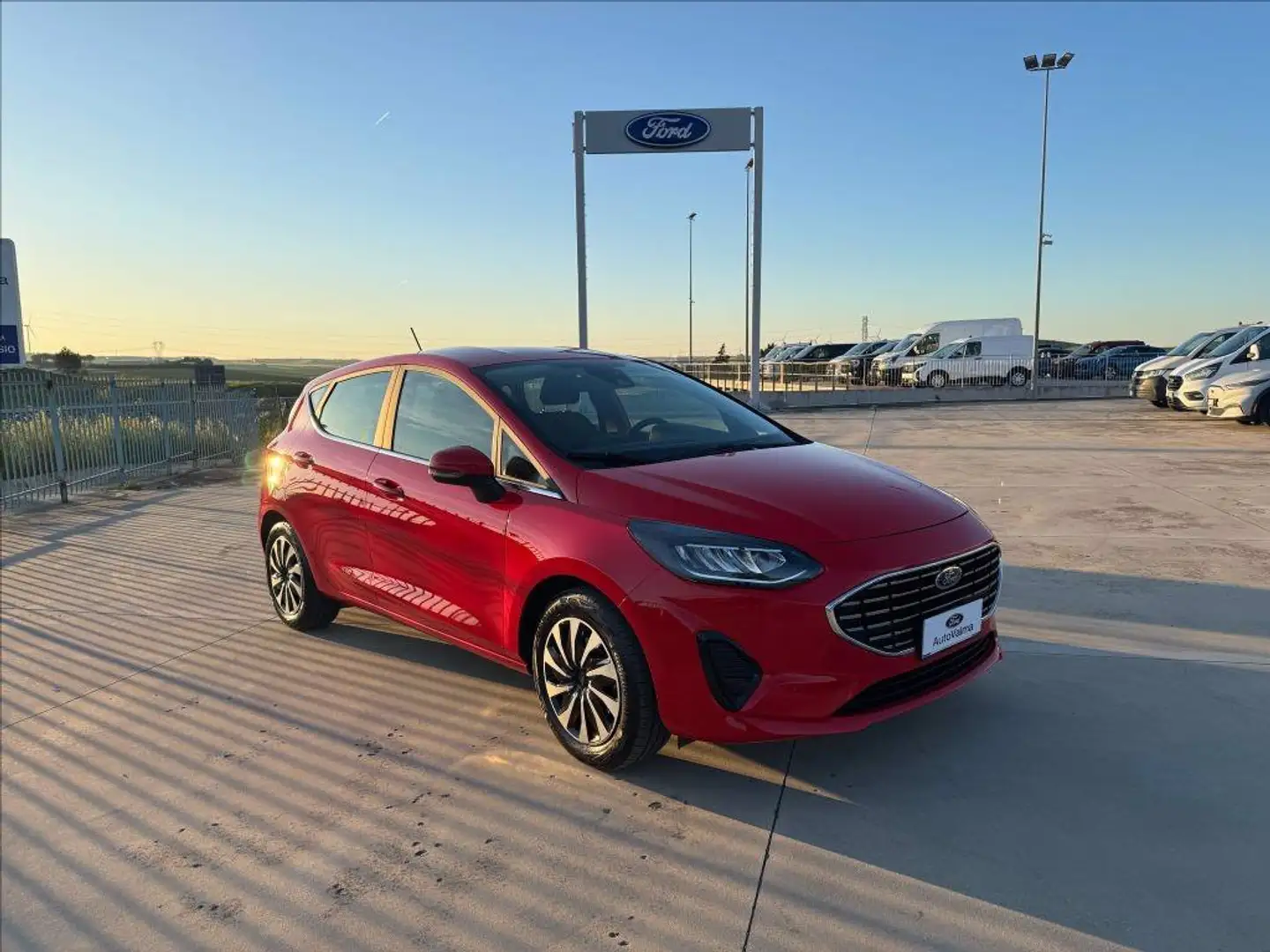 Ford Fiesta 5p 1.0 ecoboost h Titanium 125cv Rosso - 1