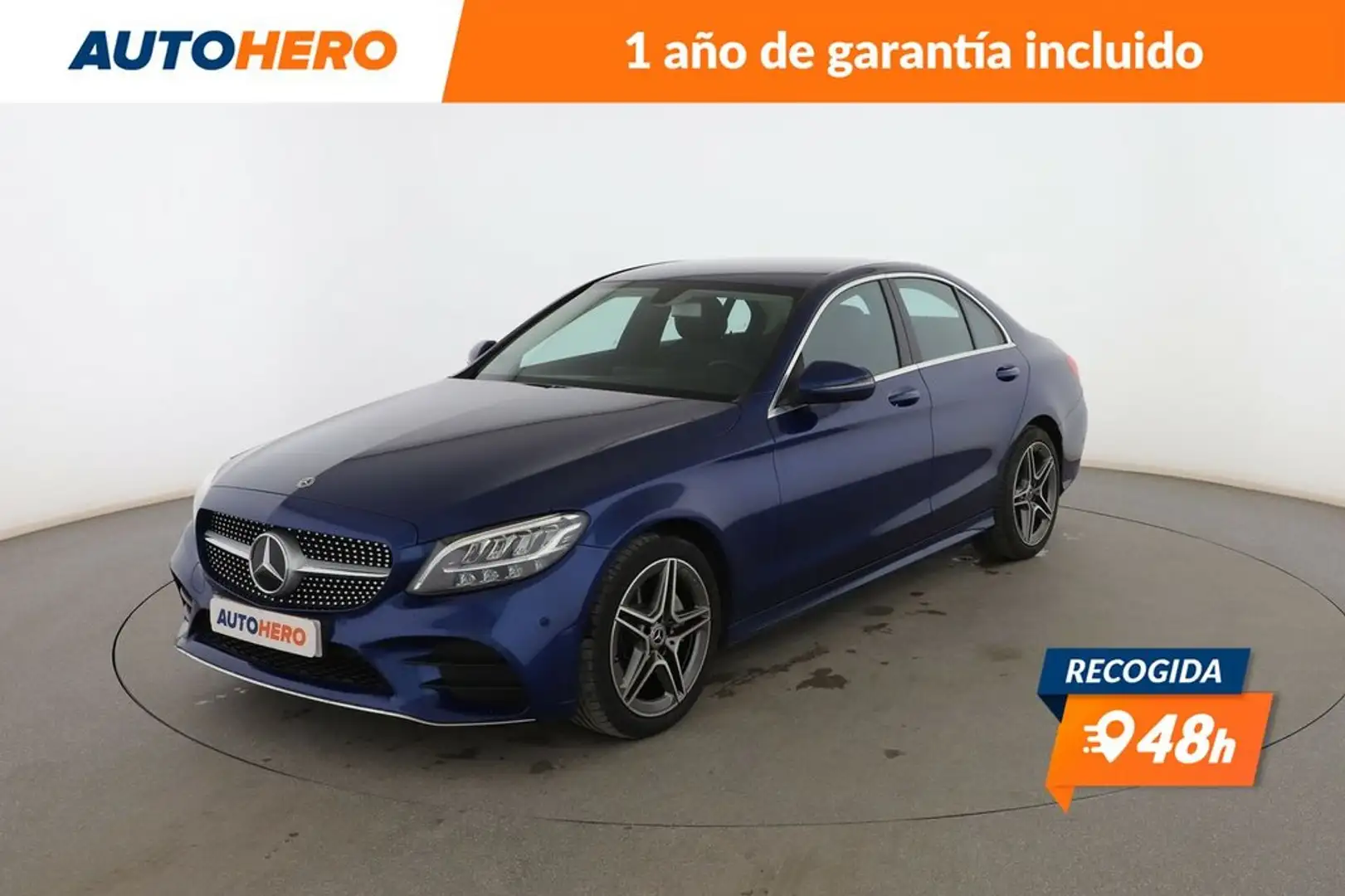 Mercedes-Benz C 200 d AMG Line Bleu - 1