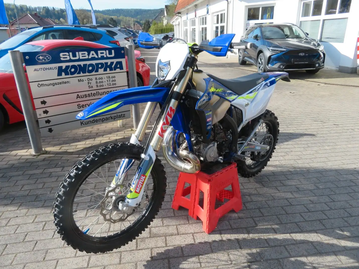 Sherco 250 SEF actory 2023 Blue - 1
