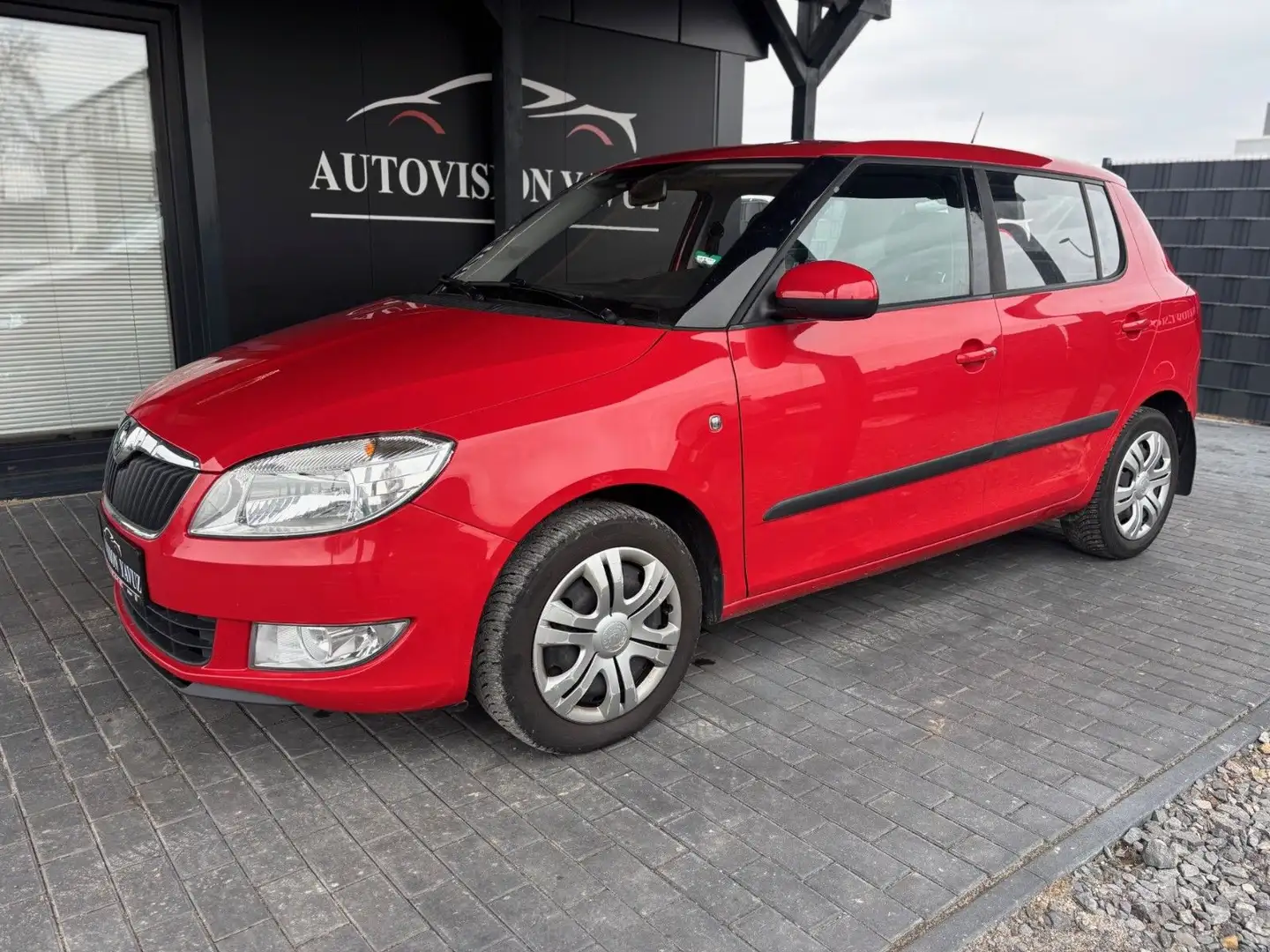 Skoda Fabia /12MON GARANTIE/SERVICE NEU/KLIMA/AUTOMATIK Rot - 2