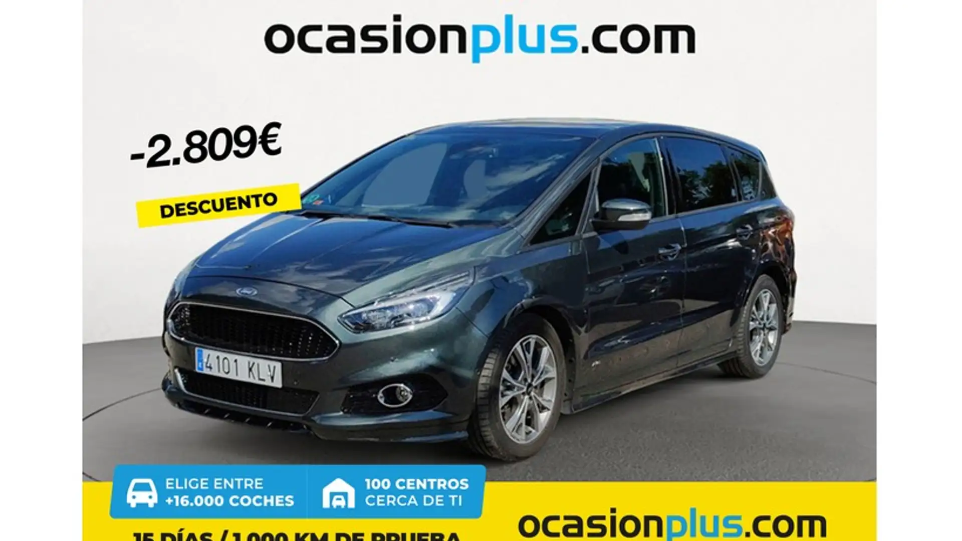 Ford S-Max 2.0TDCi ST-Line Powershift 180 Gris - 1