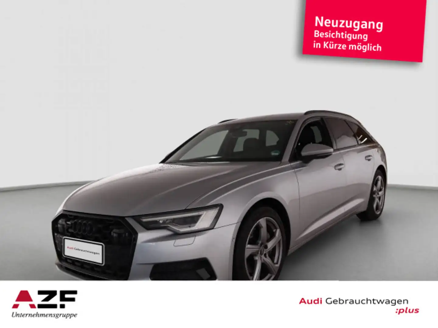 Audi A6 45 3.0 TDI quattro Avant advanced Silber - 1