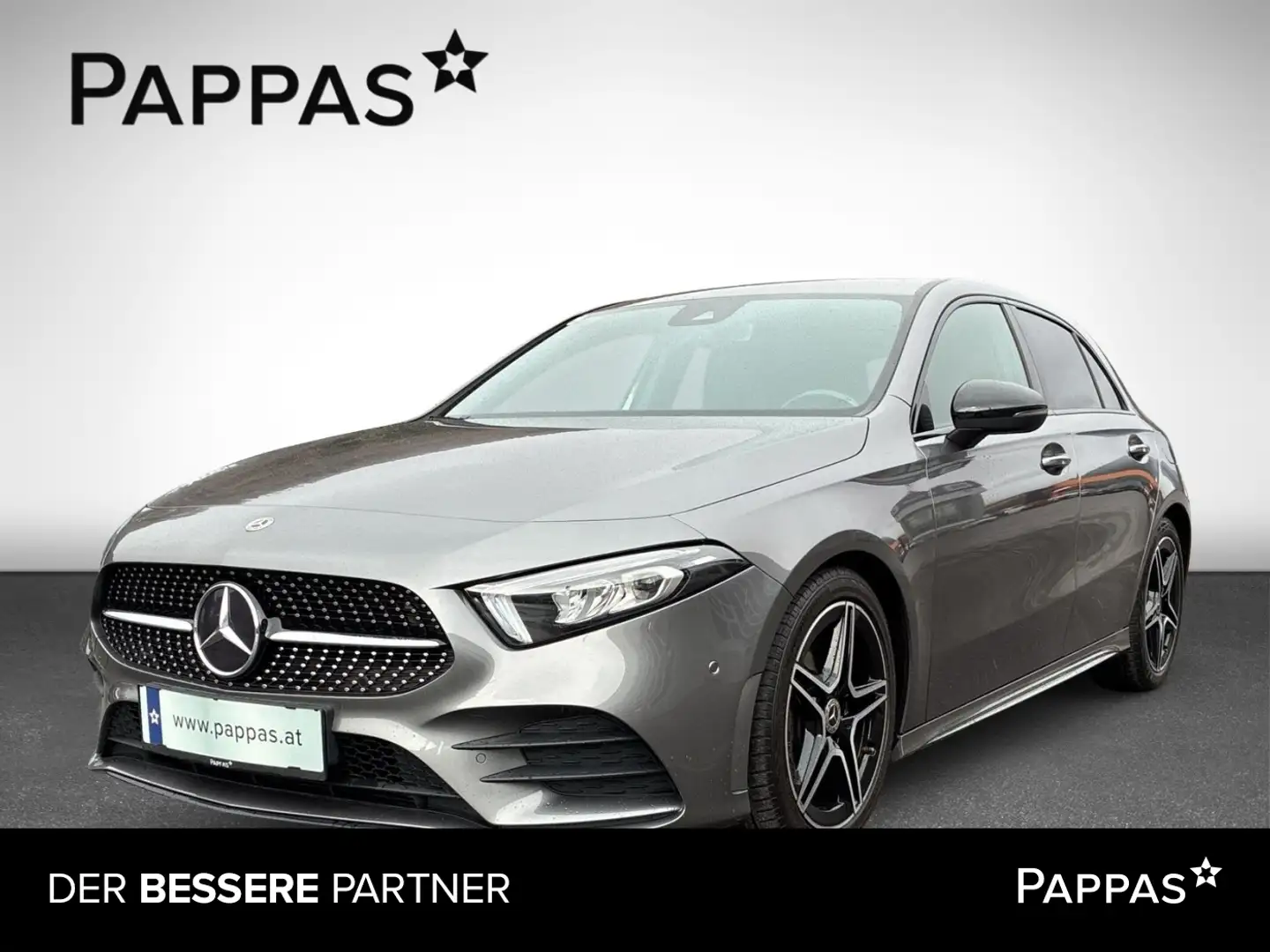 Mercedes-Benz A 180 d Kompaktlimousine PTS Cam Navi AUT Wide Grau - 1