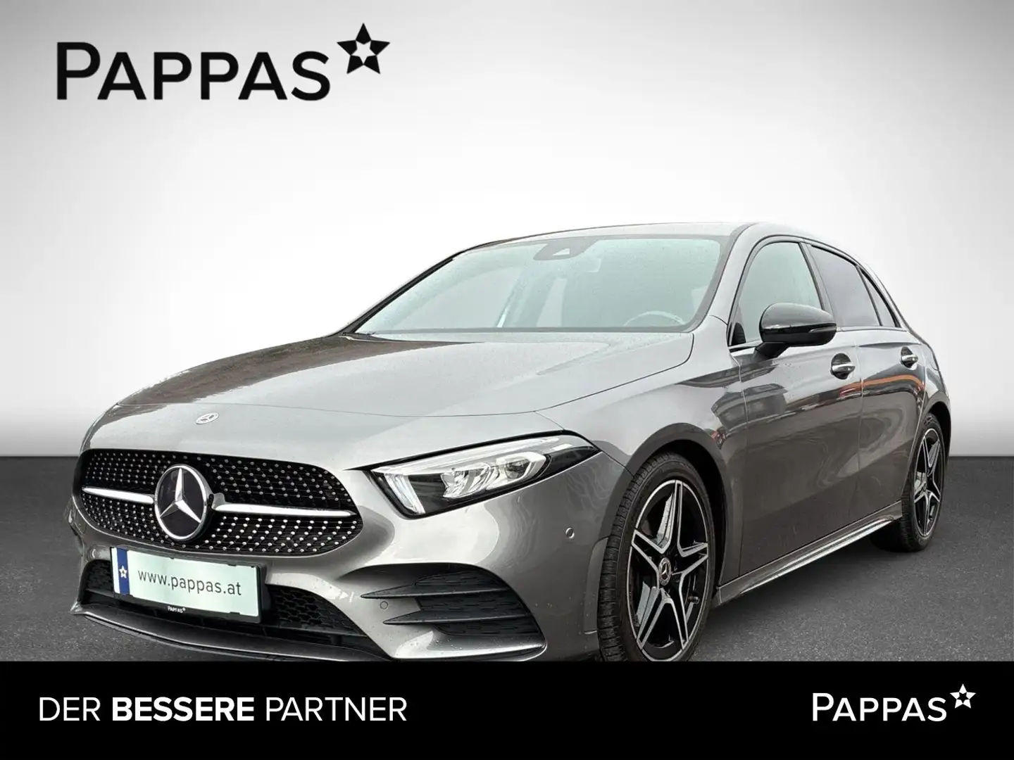 Mercedes-Benz A 180 d Kompaktlimousine PTS Cam Navi AUT Wide Grau - 1