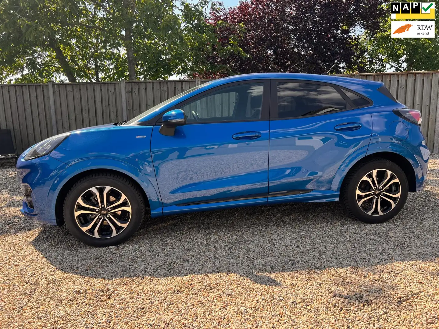 Ford Puma 1.0 EcoBoost Hybrid ST-Line Navigatie & Winterpakk Blauw - 1